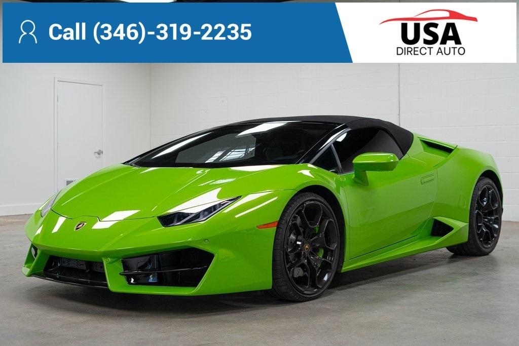 used 2018 Lamborghini Huracan car, priced at $259,941