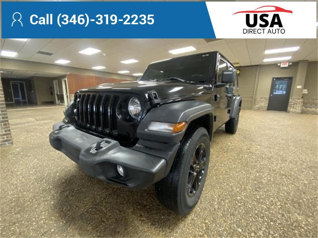 used 2020 Jeep Wrangler Unlimited car, priced at $23,891