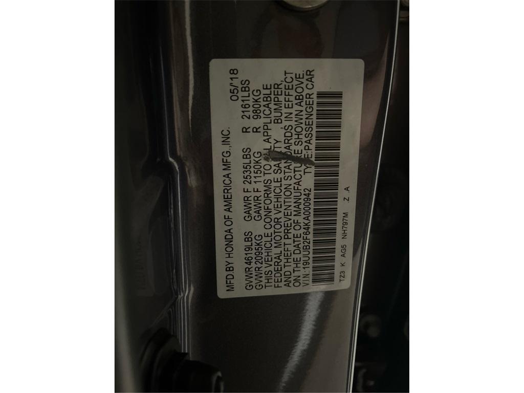 used 2019 Acura TLX car, priced at $19,791