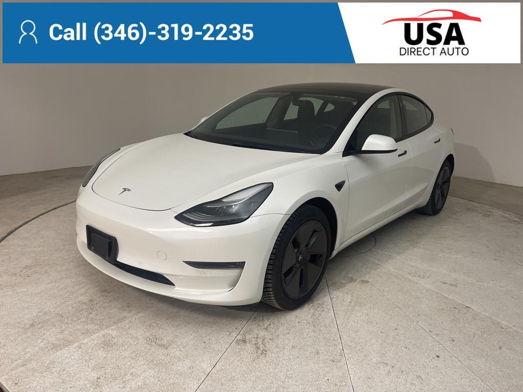 used 2022 Tesla Model 3 car, priced at $22,791