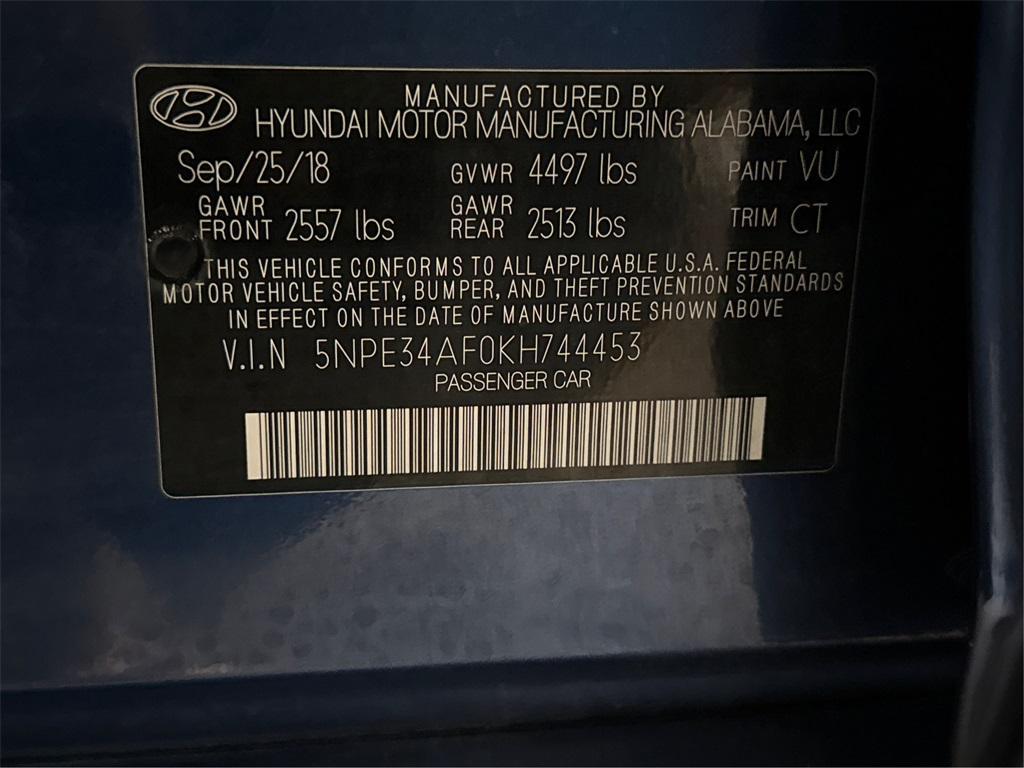 used 2019 Hyundai Sonata car, priced at $14,091