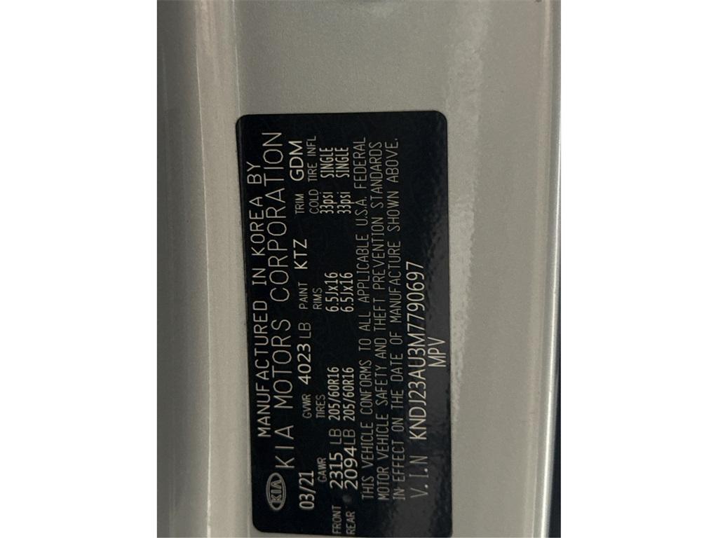 used 2021 Kia Soul car, priced at $15,341