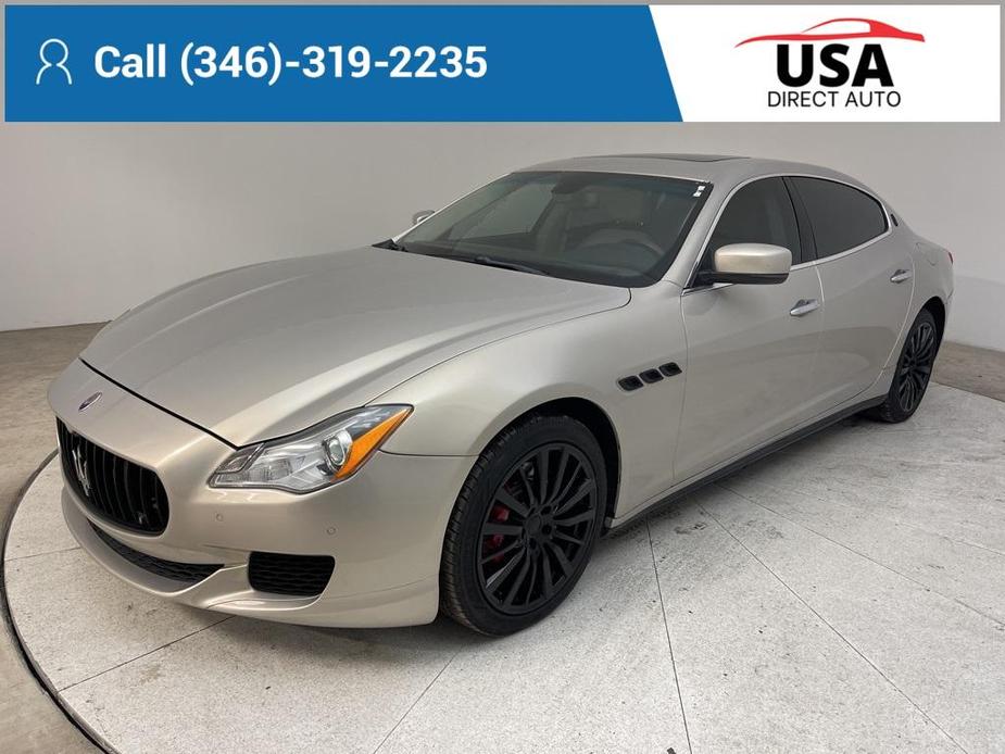 used 2014 Maserati Quattroporte car, priced at $10,991