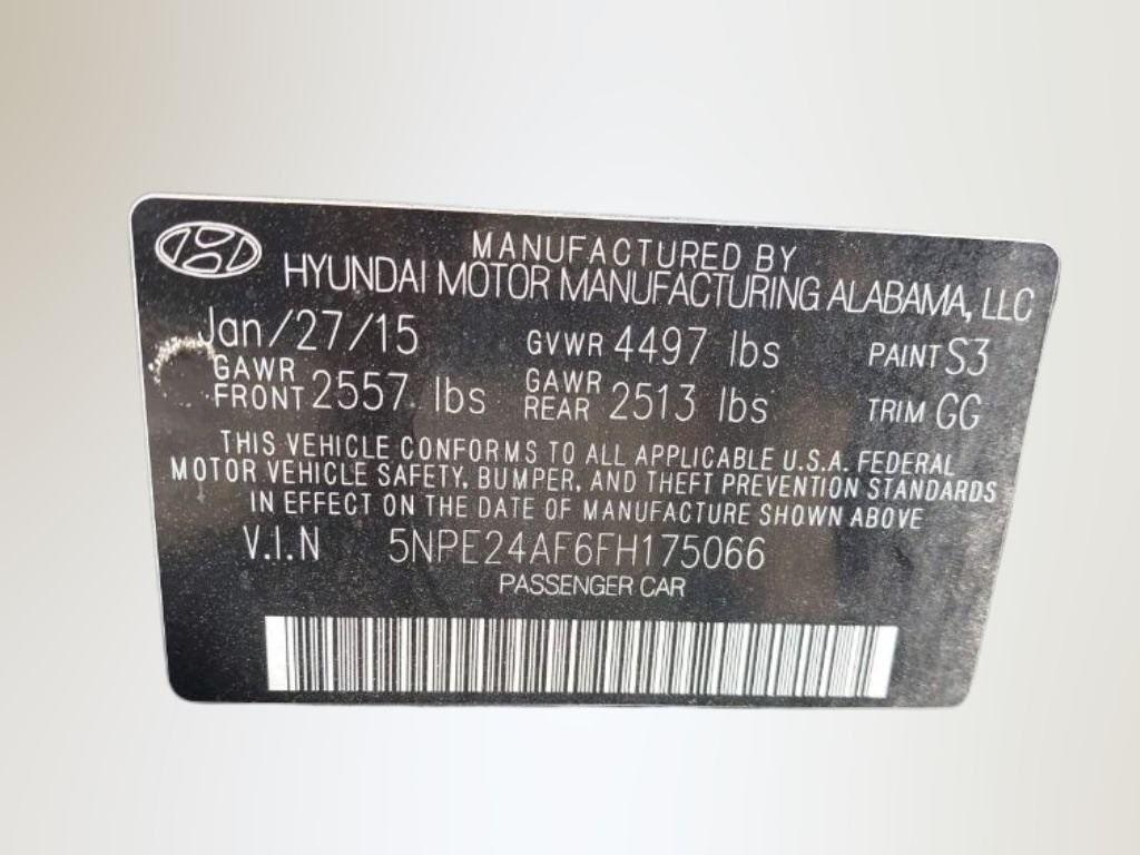 used 2015 Hyundai Sonata car, priced at $7,641