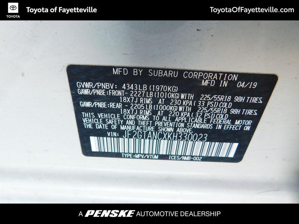 used 2019 Subaru Crosstrek car, priced at $19,999