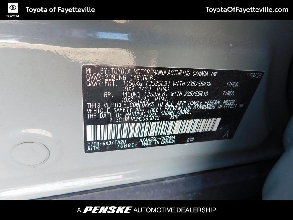 used 2021 Toyota RAV4 car, priced at $29,098