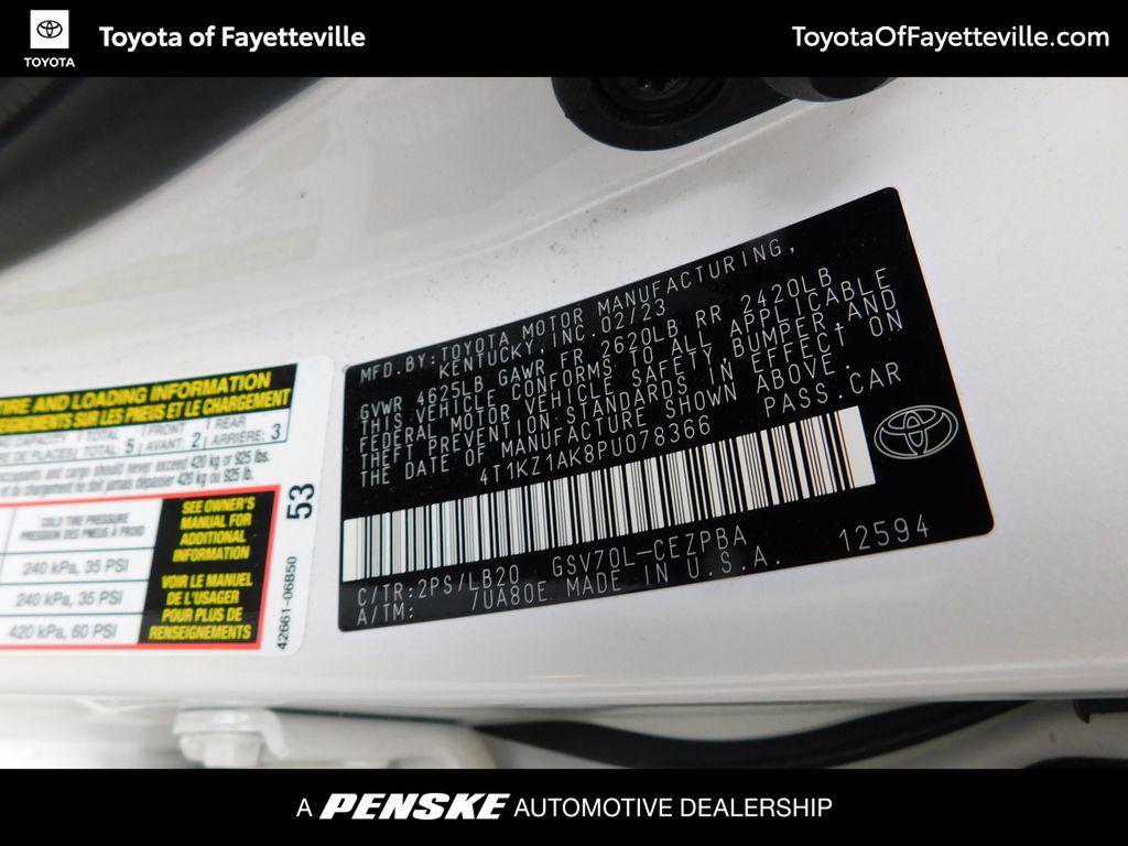 used 2023 Toyota Camry car, priced at $33,539