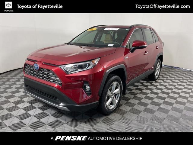 used 2021 Toyota RAV4 Hybrid car, priced at $32,000