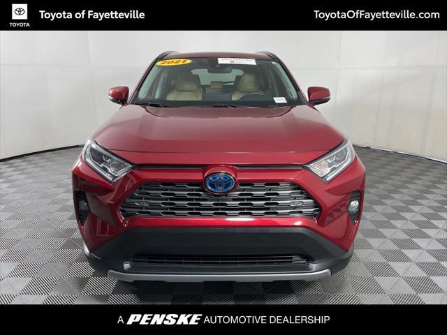 used 2021 Toyota RAV4 Hybrid car, priced at $32,000