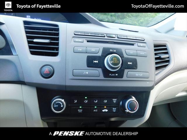 used 2012 Honda Civic car, priced at $10,998