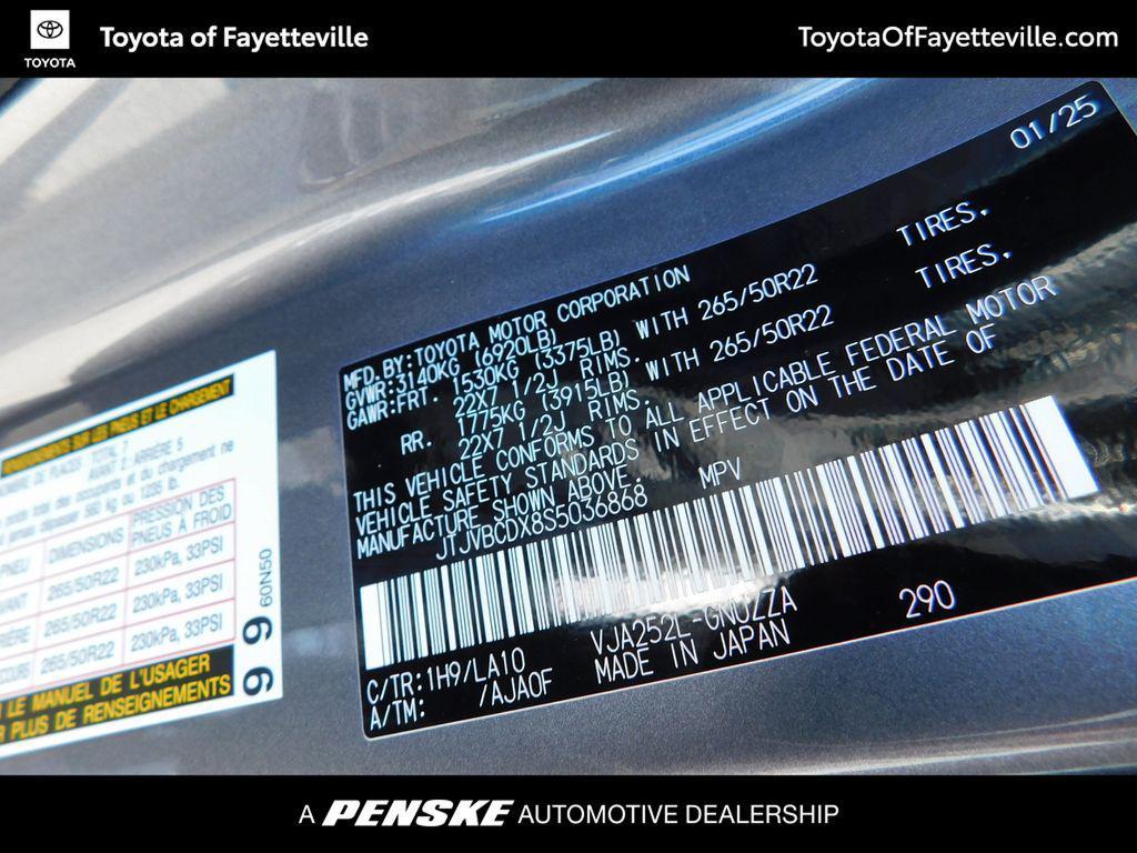 used 2025 Lexus GX 550 car, priced at $95,999