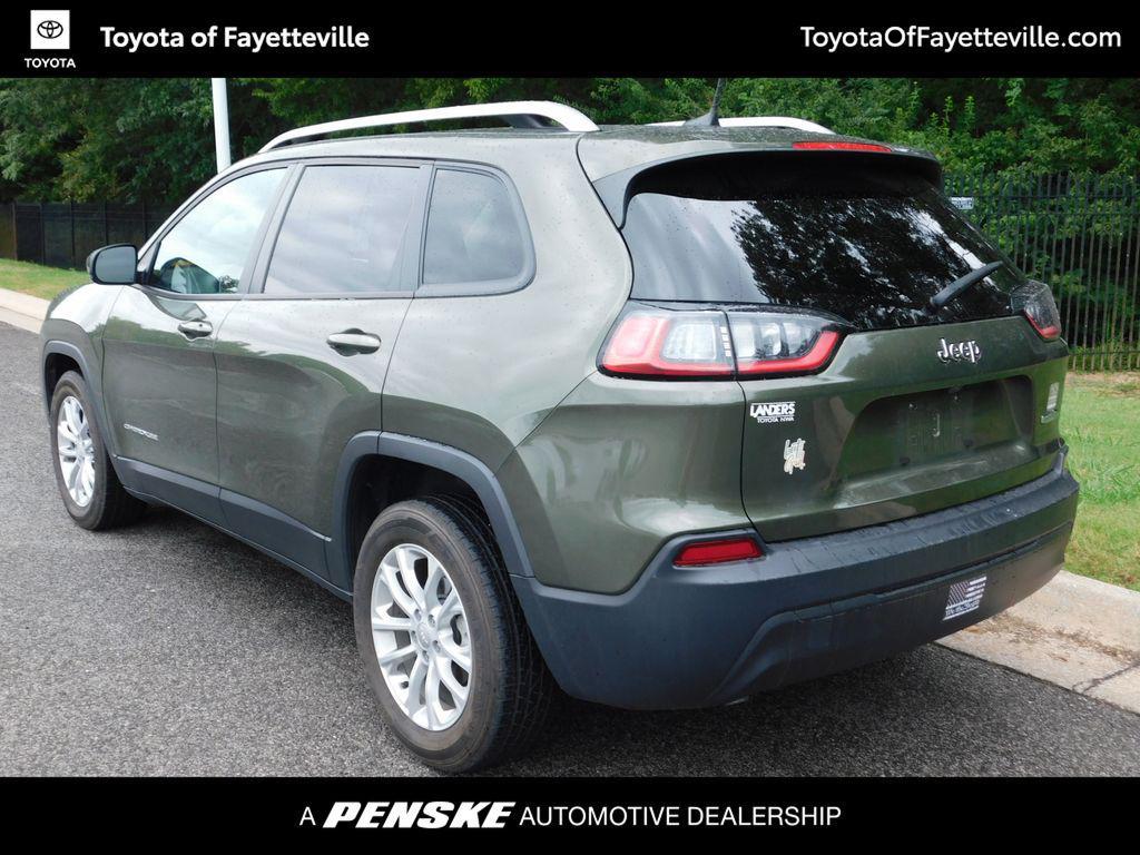 used 2021 Jeep Cherokee car, priced at $19,628
