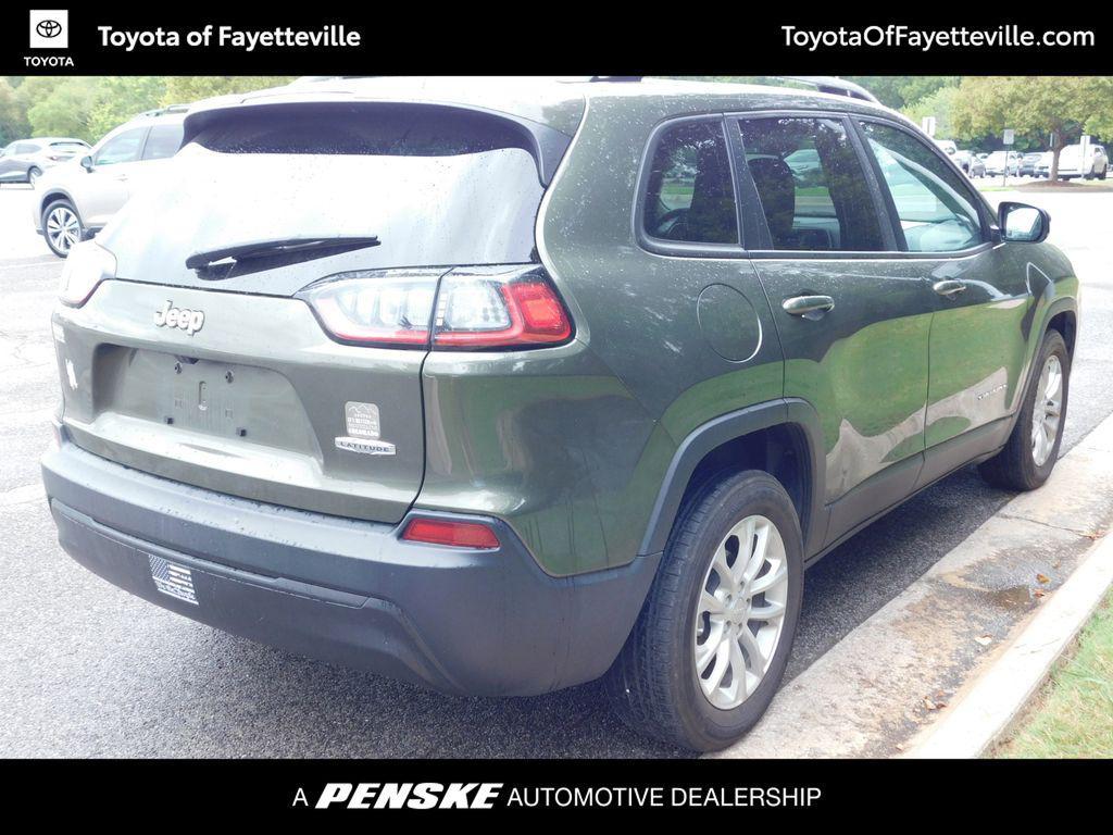 used 2021 Jeep Cherokee car, priced at $19,628