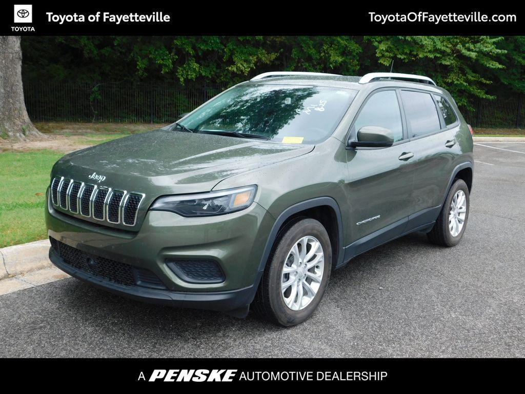 used 2021 Jeep Cherokee car, priced at $19,628