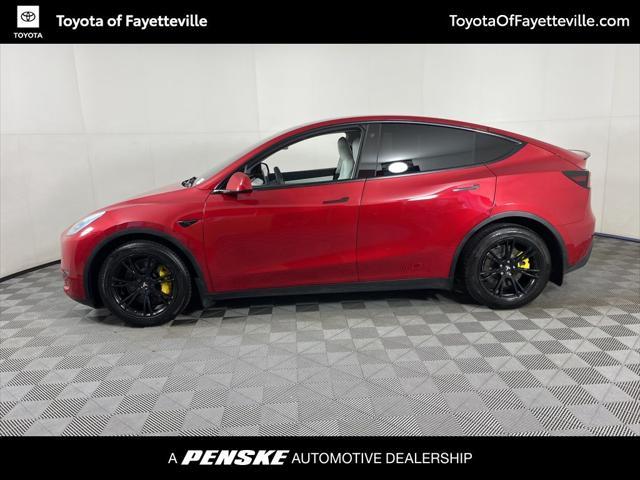 used 2021 Tesla Model Y car, priced at $28,950