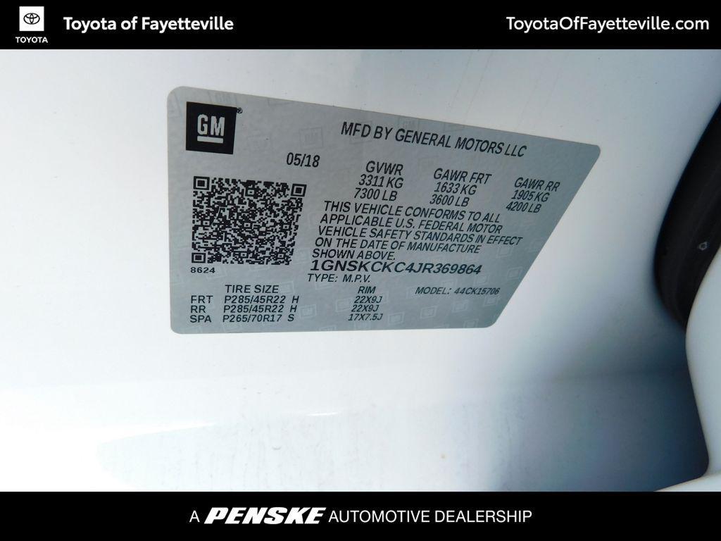 used 2018 Chevrolet Tahoe car, priced at $28,729