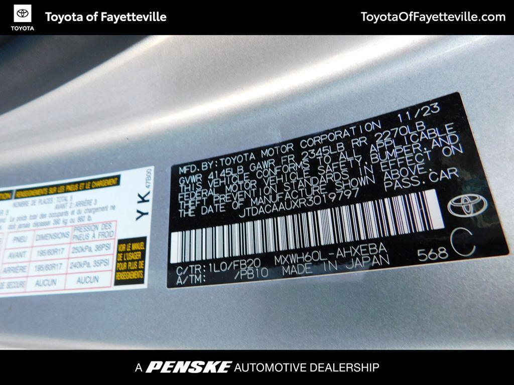 used 2024 Toyota Prius car, priced at $26,924