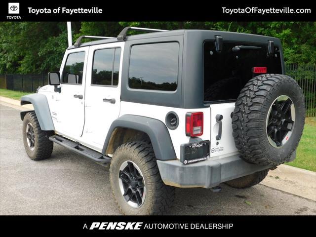 used 2018 Jeep Wrangler JK Unlimited car, priced at $24,999
