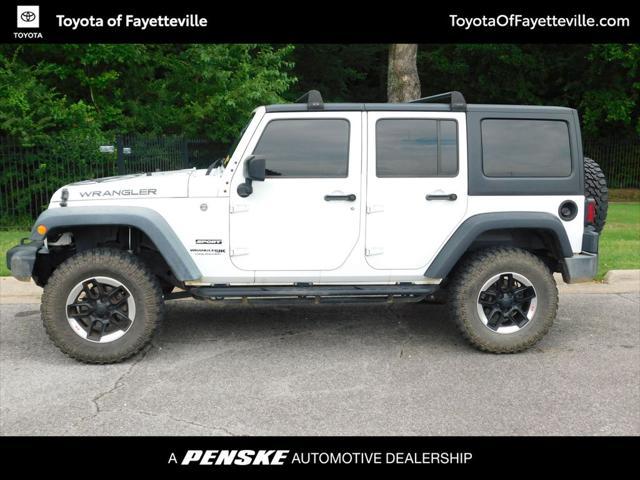 used 2018 Jeep Wrangler JK Unlimited car, priced at $24,999