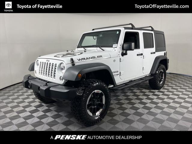used 2018 Jeep Wrangler JK Unlimited car, priced at $24,999
