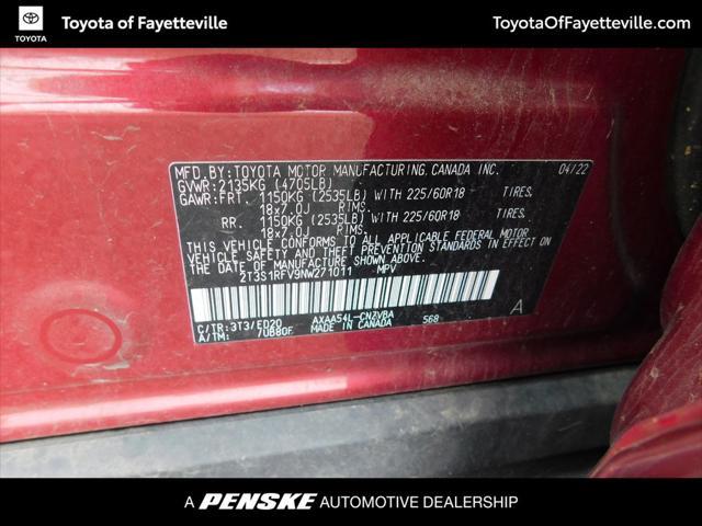 used 2022 Toyota RAV4 car, priced at $37,900