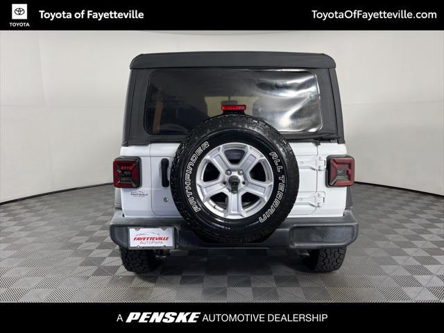 used 2018 Jeep Wrangler Unlimited car, priced at $21,997