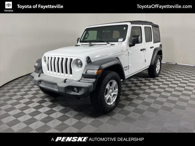 used 2018 Jeep Wrangler Unlimited car, priced at $21,997