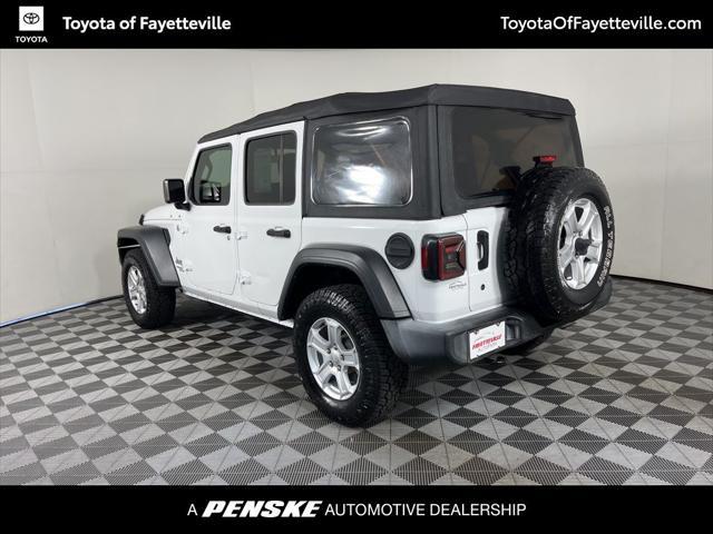 used 2018 Jeep Wrangler Unlimited car, priced at $21,997