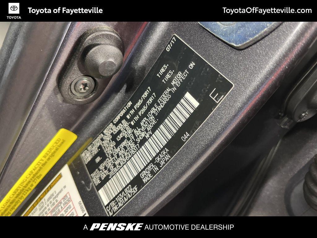 used 2017 Toyota 4Runner car, priced at $24,993