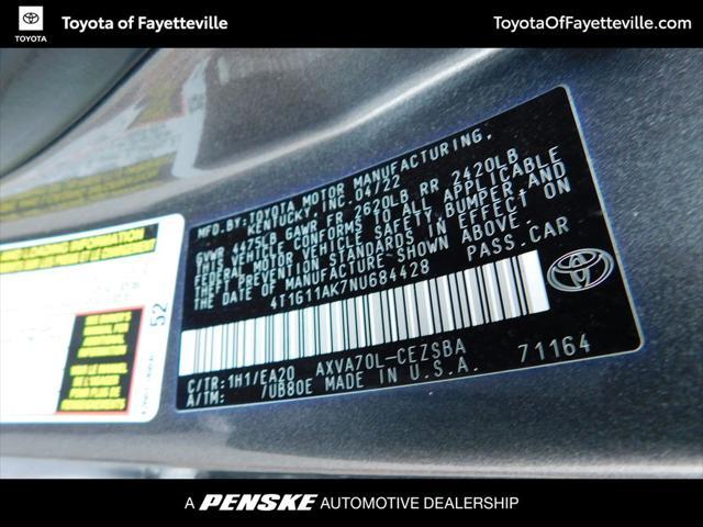 used 2022 Toyota Camry car, priced at $24,338