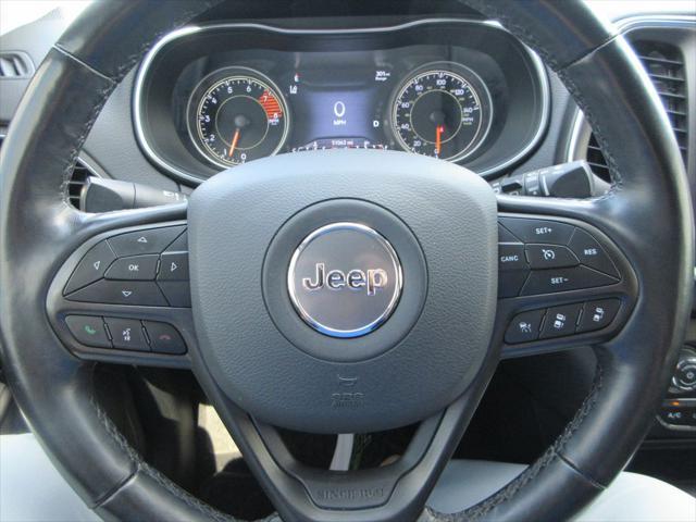 used 2021 Jeep Cherokee car, priced at $23,700