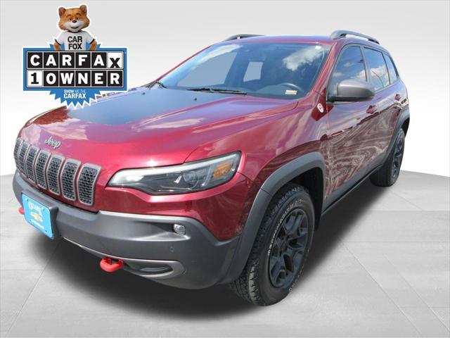 used 2021 Jeep Cherokee car, priced at $23,700