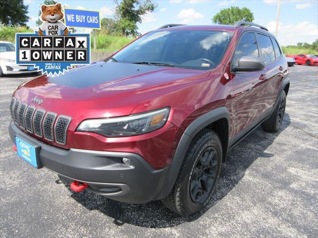 used 2021 Jeep Cherokee car, priced at $23,700