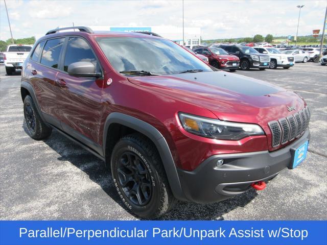used 2021 Jeep Cherokee car, priced at $23,700