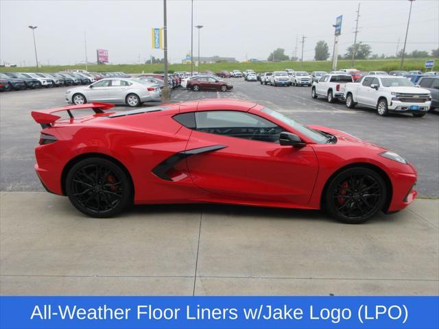 new 2025 Chevrolet Corvette car, priced at $73,956