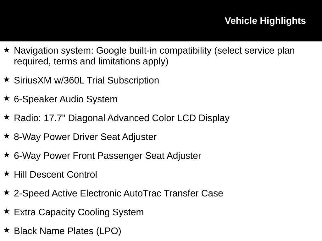 new 2026 Chevrolet Suburban car, priced at $69,134
