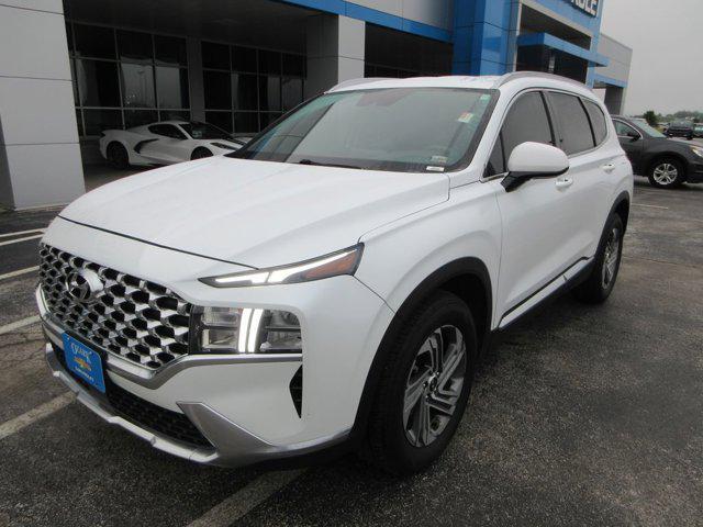 used 2021 Hyundai Santa Fe car, priced at $19,950