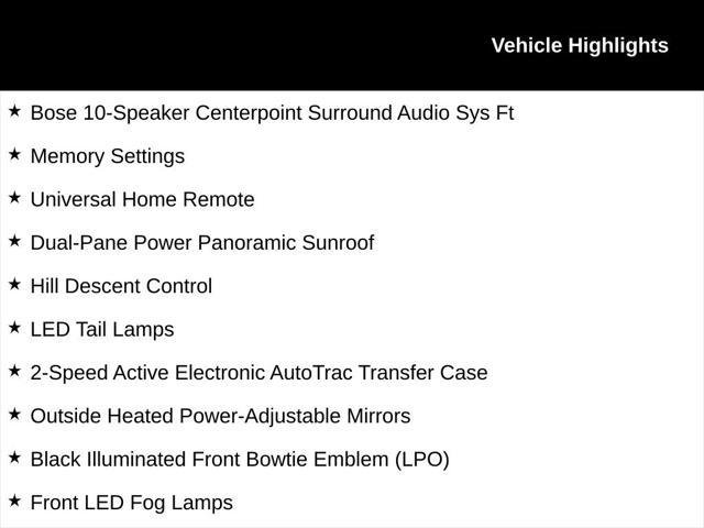 new 2025 Chevrolet Tahoe car, priced at $72,567