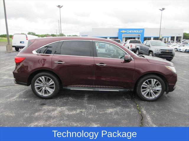 used 2017 Acura MDX car, priced at $19,800