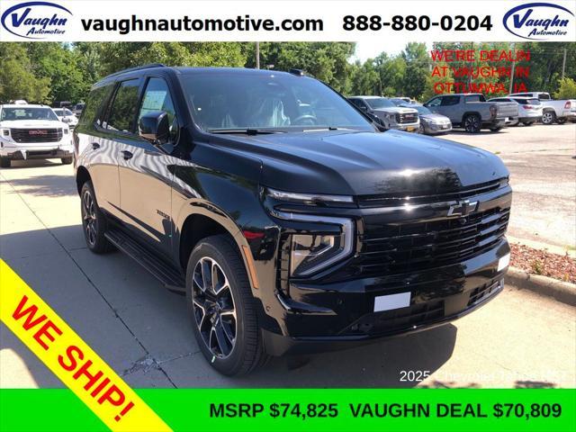 new 2025 Chevrolet Tahoe car, priced at $69,825