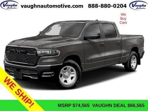 new 2025 Ram 1500 car, priced at $66,565