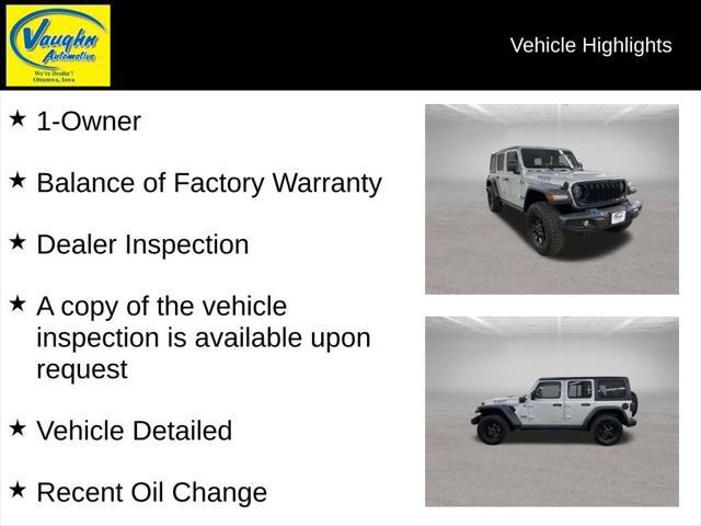 used 2024 Jeep Wrangler 4xe car, priced at $36,999