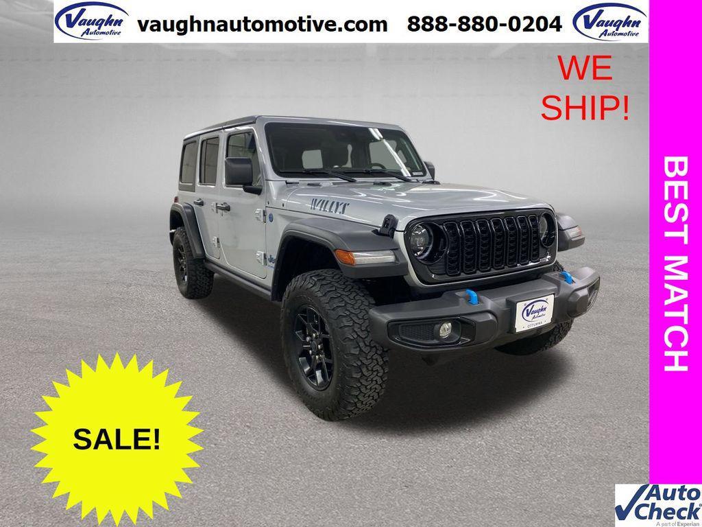 used 2024 Jeep Wrangler 4xe car, priced at $34,299