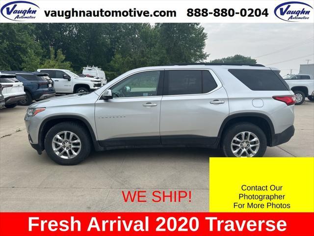 used 2020 Chevrolet Traverse car, priced at $19,999