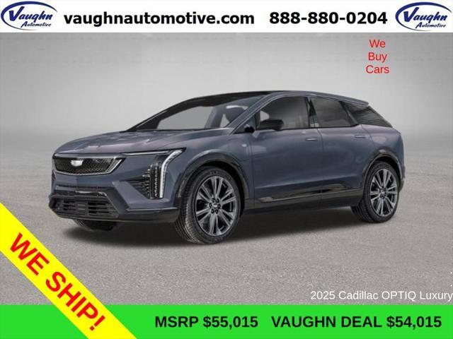 new 2025 Cadillac OPTIQ car, priced at $44,515