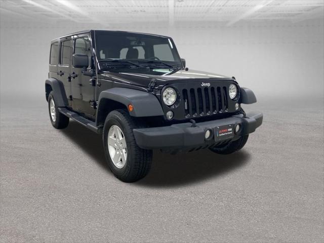 used 2017 Jeep Wrangler Unlimited car, priced at $21,999