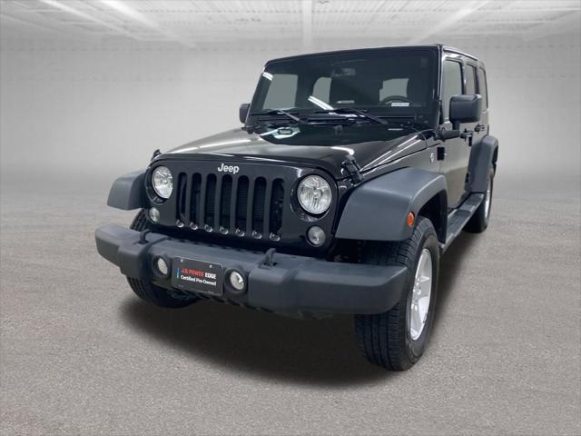 used 2017 Jeep Wrangler Unlimited car, priced at $21,999