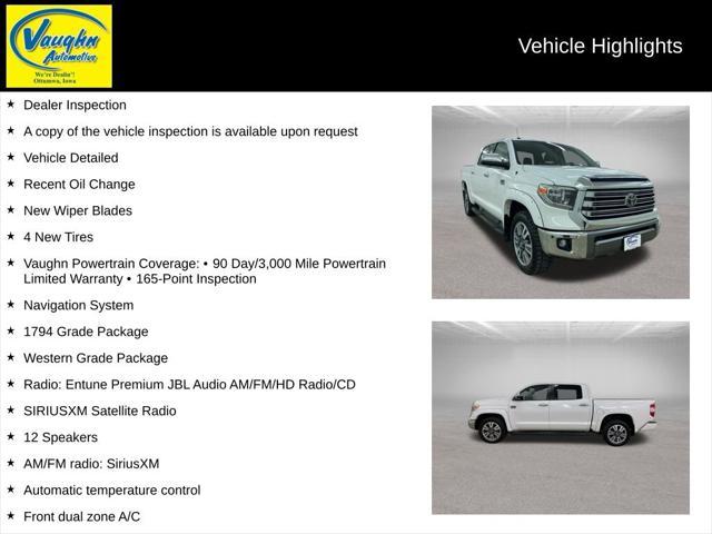 used 2019 Toyota Tundra car, priced at $29,248