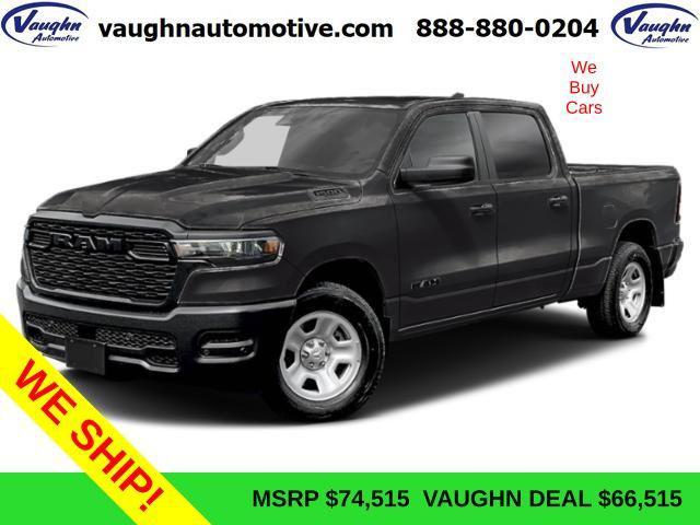 new 2025 Ram 1500 car, priced at $66,515