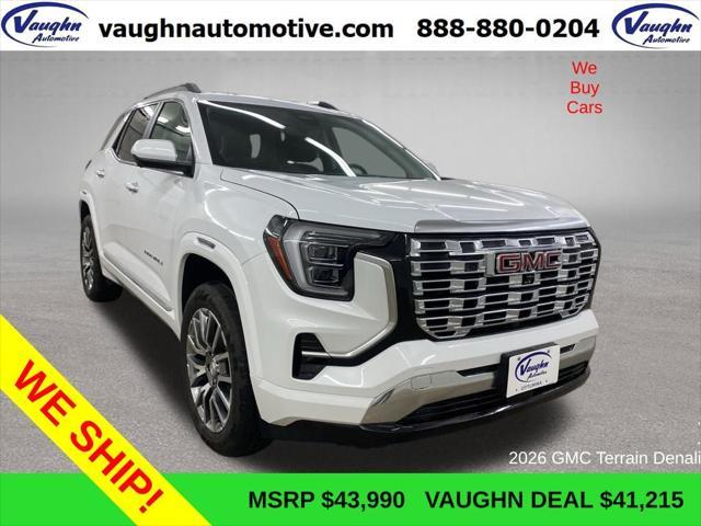 new 2026 GMC Terrain car, priced at $41,215